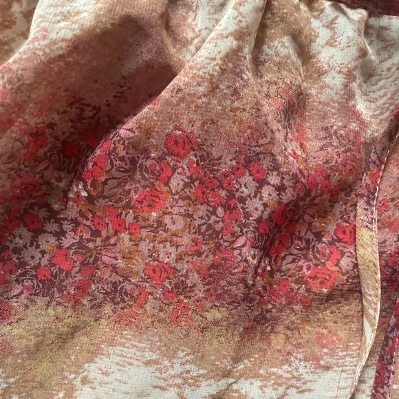 💰 Rust coloured flowy blouse - Picture 3 of 7